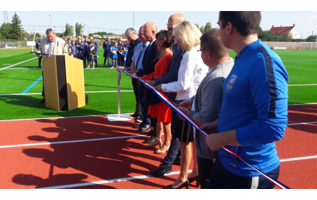 Inauguration du stade Klein